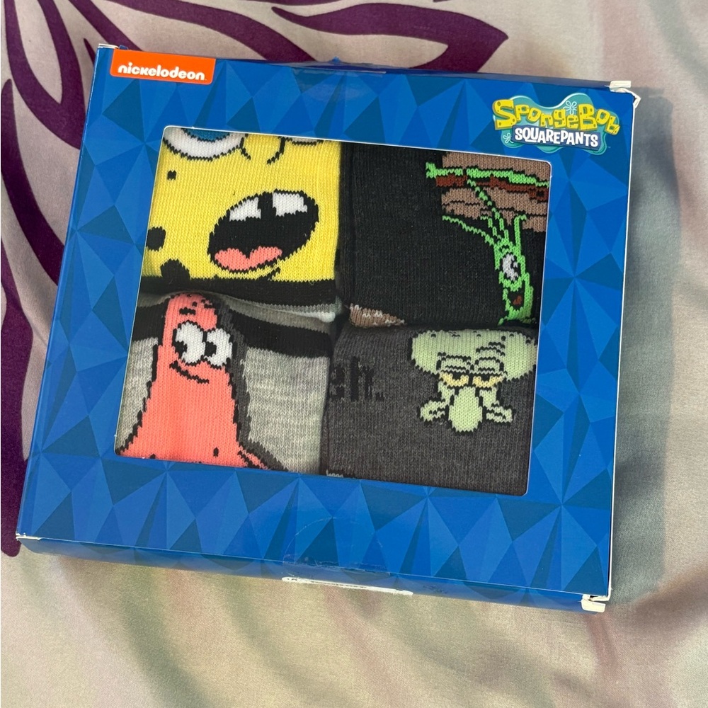 SpongeBob SquarePants Character Socks Set